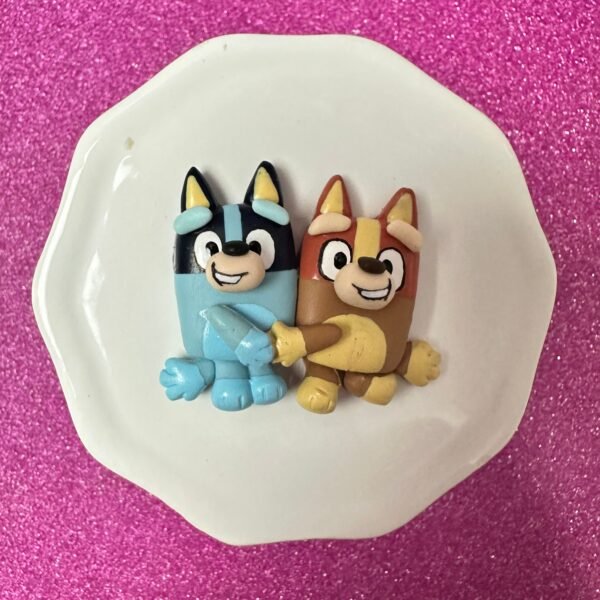 Bluey and Bingo Clay